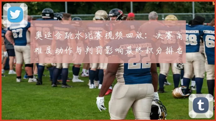 奥运会跳水比赛视频回放：决赛高难度动作与判罚影响最终积分排名